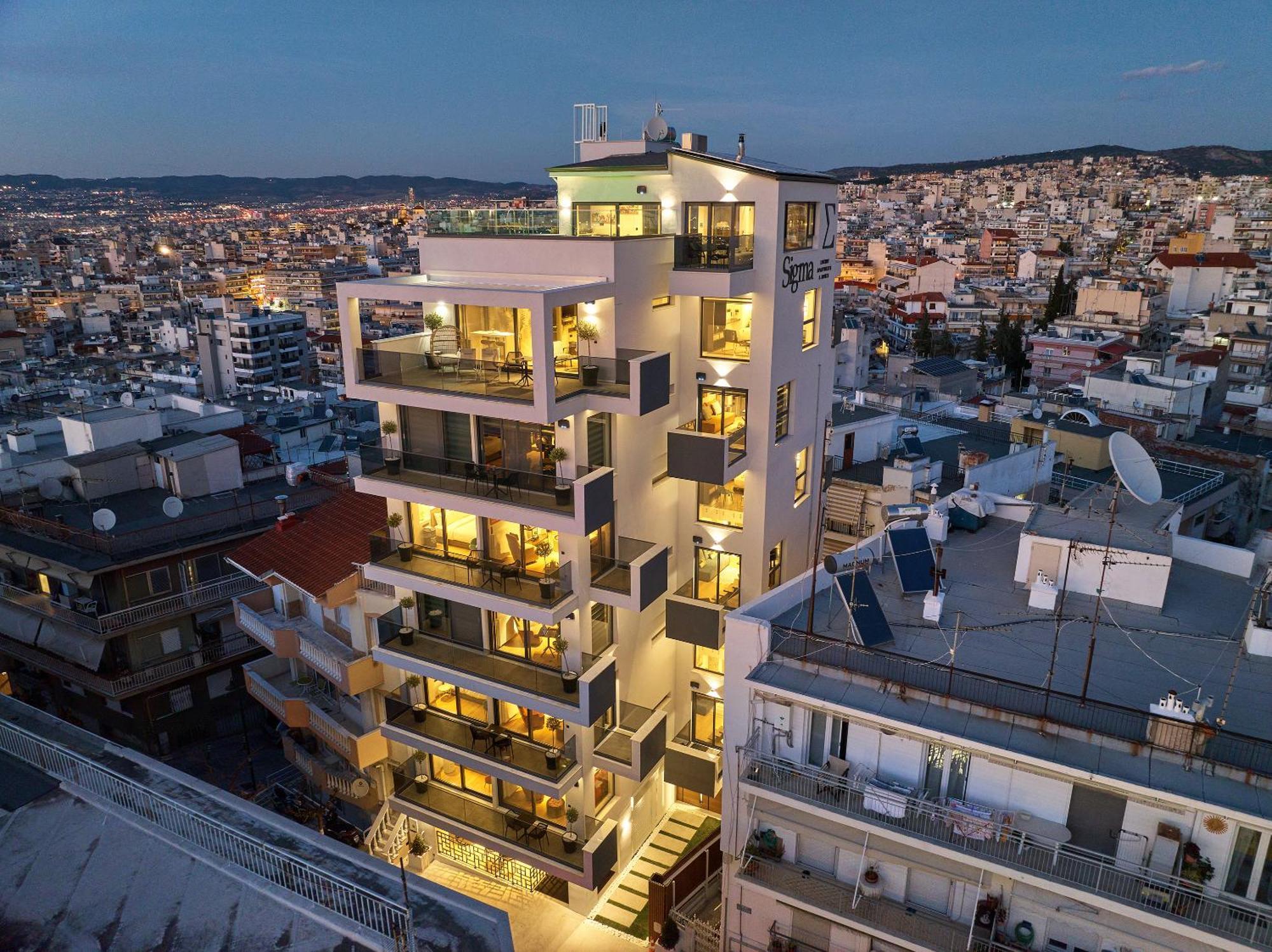 Sigma Suites Hotel Thessaloniki Exterior photo
